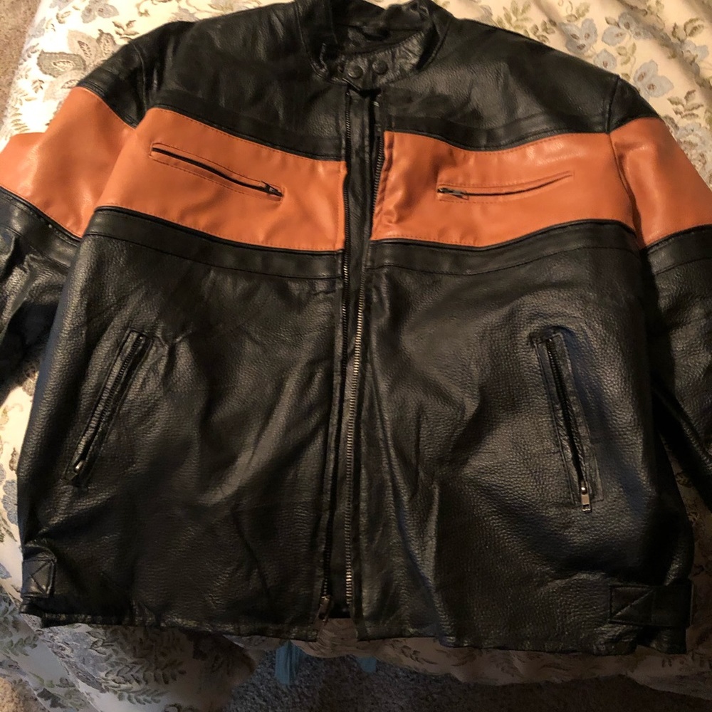 Leather jacket